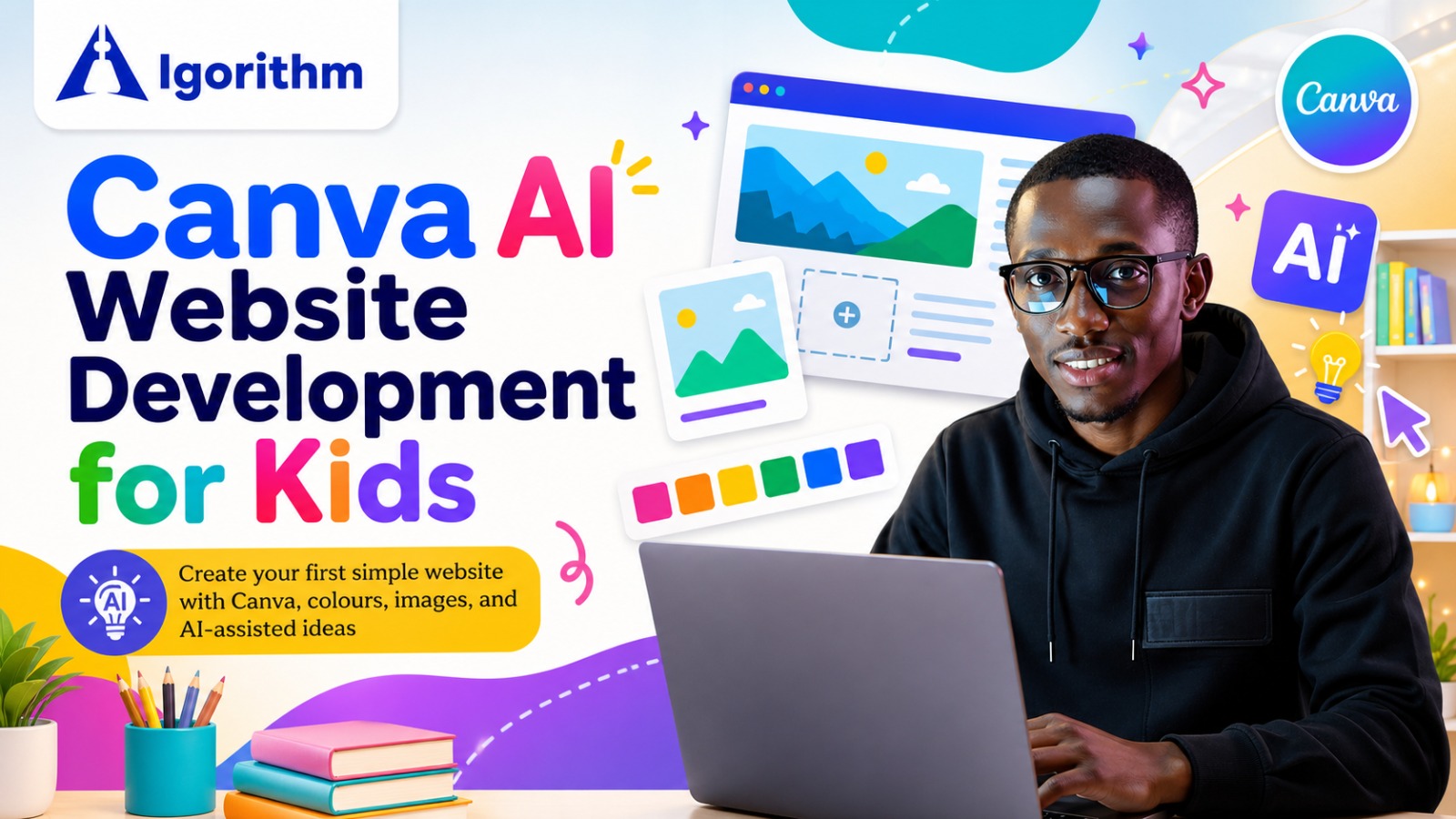 A.I Website Design  for Kids